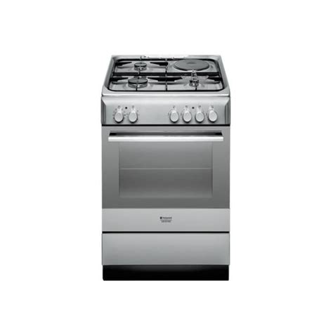 HOTPOINT ARISTON Cuisinière Mixte Gaz Electrique Four Catalyse 50cm