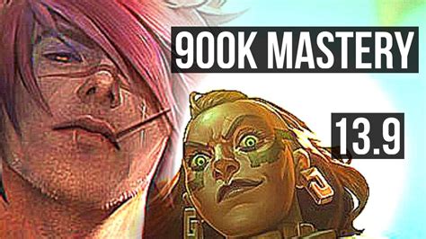 Sett Vs Illaoi Mid 400 Games 900k Mastery Kr Master 13 9