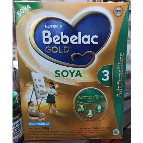 Jual Bebelac Gold Soya Gr Vanila Shopee Indonesia