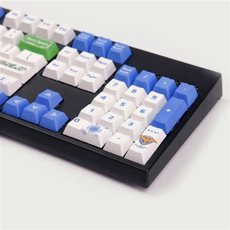 Gundam Keyboard Solider Keycaps Cherry Profile PBT DYE Sub Mechanical