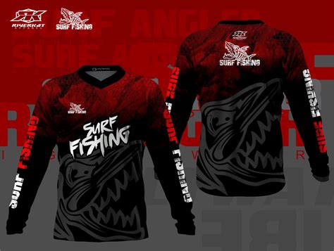 Fishing Jersey Design Desain Kaos Jersey Memancing Desain Grafis