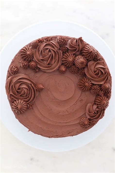 Easy Marble Cake with Chocolate Frosting | Beyond Frosting