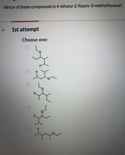 Solved Which Of These Compounds Is Chegg