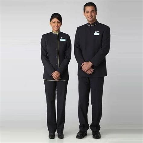 Black Cotton Hotel Staff Uniform at Rs 1250/pair in Gurgaon | ID: 20426419630