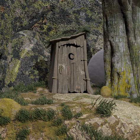 Shrek Toilet In The Woods