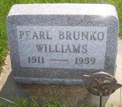 Pearl Katherine Brunko Williams M Morial Find A Grave