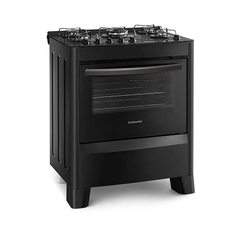 Tupi S A Cocina Continental H A Gas Mesa Vidrio Cm Negro Fc Vp