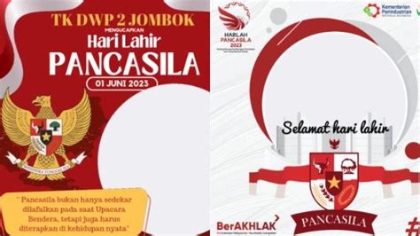 Link Twibbon Hari Lahir Pancasila Juni Gratis Unduh Lengkap