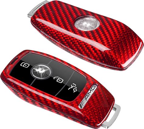 Amazon Real Glass Fiber Key Fob Cover For Mercedes Benz T Carbon