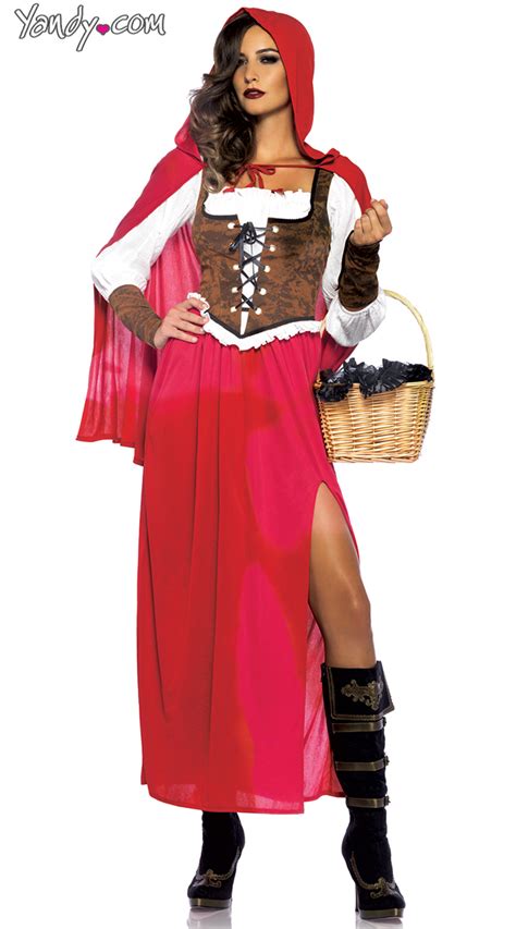 Sexy Red Riding Hood Costume Adult Red Riding Hood Costume Red Riding