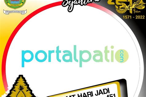 Gratis Link Twibbon Hari Jadi Kabupaten Banjarnegara Ke Tahun