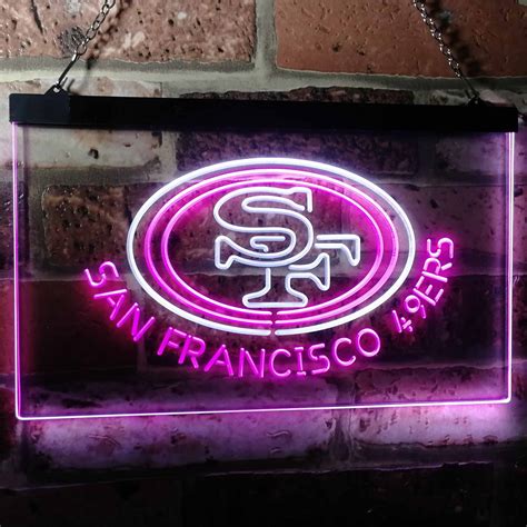 San Francisco 49ers Football Bar Decor Neon Like Led Sign On Sale