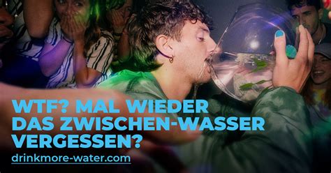 Pernod Ricard Lanciert Neue Drink More Water Kampagne Gegen Binge Drinking