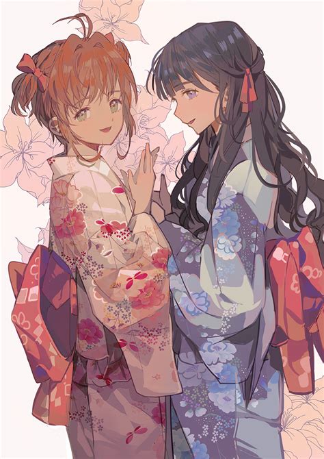 Kinomoto Sakura And Daidouji Tomoyo Cardcaptor Sakura Drawn By Dal