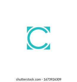 Letter C Monogram Logo Design Vector Stock Vector Royalty Free