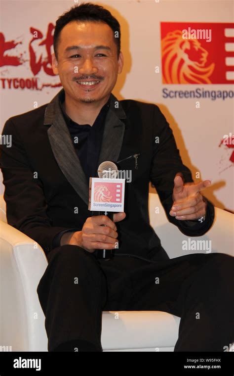 Chinese actor Gao Hu attends a press conference for his latest movie,The Last Tycoon, in ...