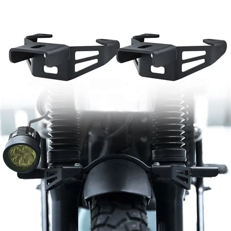 Support De Phare Antibrouillard Pour Moto Lumi Re Auxiliaire Compatible