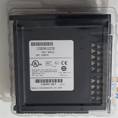 GE FANUC IC693ALG223D Analog Input Module VTC Solar VTC Solar