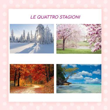 Book Creator Le Quattro Stagioni