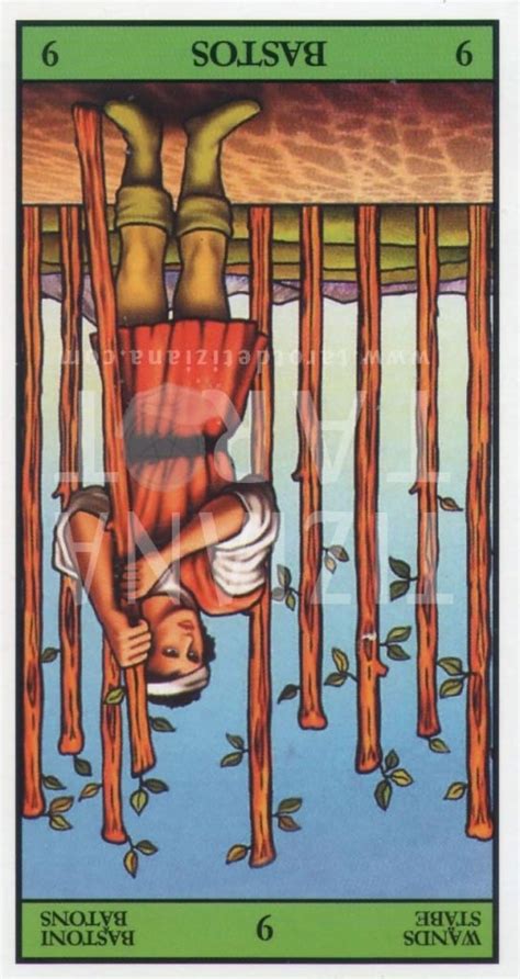 The Nine Of Wands In Tarot Tarot De Tiziana