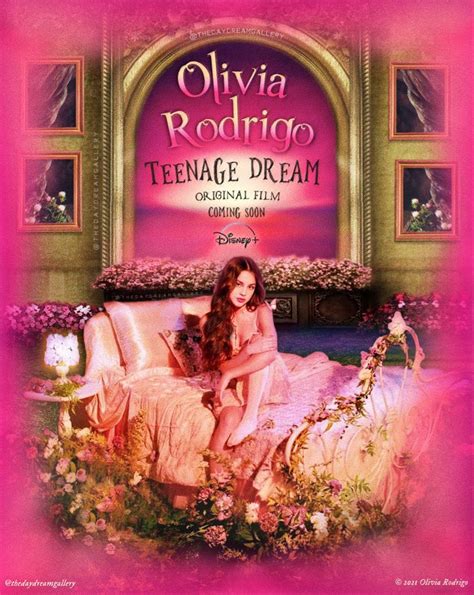 Olivia Rodrigo X Disney+: Teenage Dream (Poster)