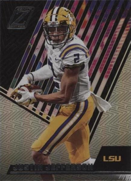 Panini Chronicles Draft Picks Zenith Justin Jefferson For