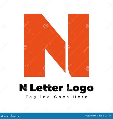 N Letter Logo Vector Template Stock Vector Illustration Of Corporate