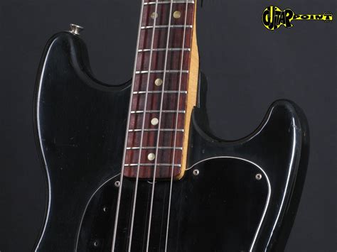 Fender Musicmaster Bass 1978 Black Bass For Sale Guitarpoint