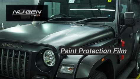 NuGen PPF Self Healing Matte Paint Protection Film F24 Car Care