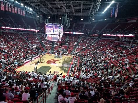 Fans at the thomas and mack center discover a surprising seating hack 2