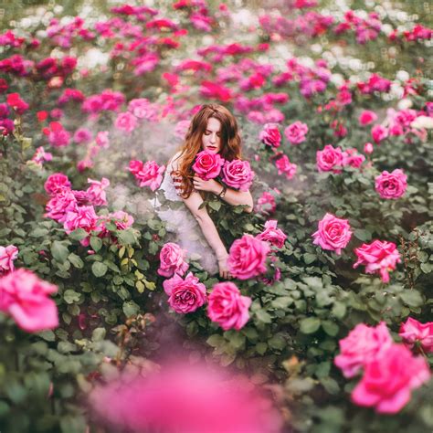 Fondos De Pantalla Vistoso Flores Plantas Mujer Modelo Mujeres