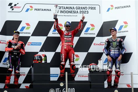 Menang Balapan Motogp Di Mandalika Pecco Bagnaia Kembali Pimpin