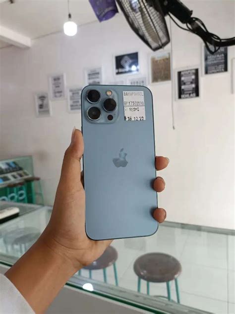 IPhone 13 Pro Max 256 Ibox Lengkap Fullset Original Handphone 879241149