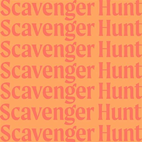 Scavenger Hunt Ideas For Adults