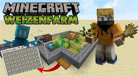 AFK Weizenfarm In Minecraft 1 20 Java Tutorial YouTube