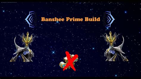 Warframe Banshee Prime Build YouTube