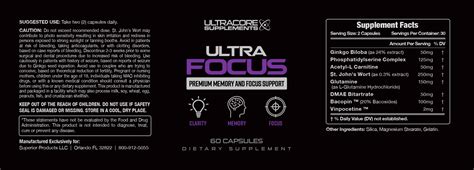 Ultracore Supplements Ultra Focus Is This The Perfect Nootropic