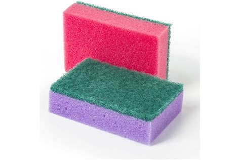 Бытовые губки LAIMA для мытья посуды, комплект 10 шт., 601551 ...