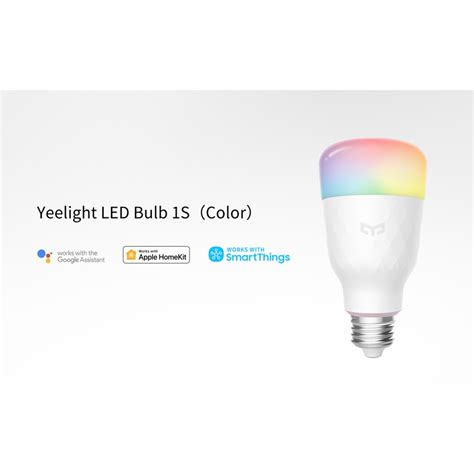 Yeelight Smart Led Bulb 1s Colorful หลอดไฟอัจฉริยะ ปรับได้ 16 ล้านสี