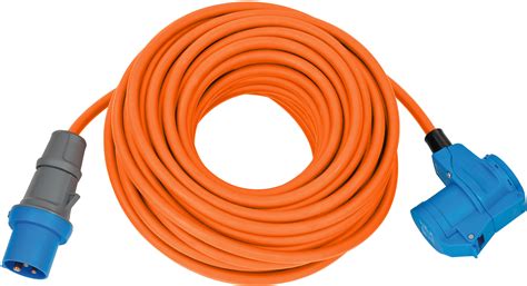 CEE Extension Cable IP44 For Camping Maritim IP44 25m Orange H07RN F