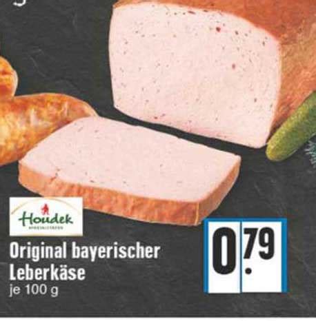 Houdek Original Bayerischer Leberk Se Angebot Bei Edeka Prospekte De