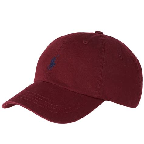 Polo Ralph Lauren Classic Baseball Cap Fall Burgundy End