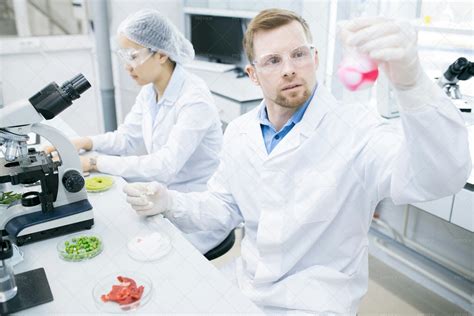 Modern Scientists Doing Research In Stock Photos Motion Array