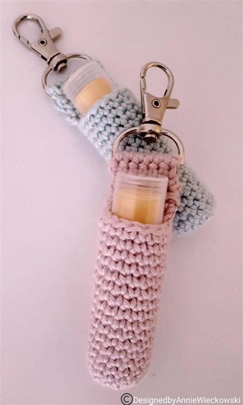 CROCHET Lip Balm Holder Pattern With Free Video Elegant Etsy