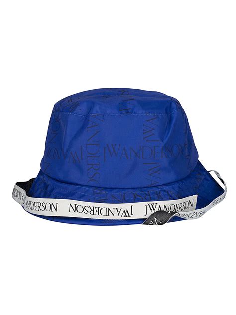 Jw Anderson Logo Print Bucket Hat Editorialist