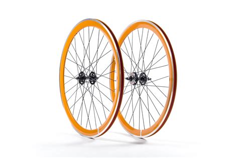 Orange Wheel Set Bike Wheel Sets State Bicycle Co