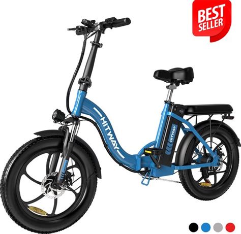 Hitway Elektrische Fiets Opvouwbare E Bike 20 Inch Fatbike 11 2AH