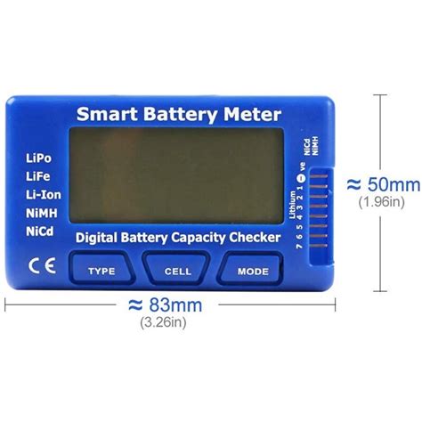 Digitale RC Batterie Kapazität Tester 5 in 1 Clev Grandado