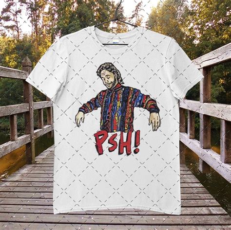 Psh Pshhh Funny Ed Bassmaster Mens Unisex Adult T Shirt Etsy