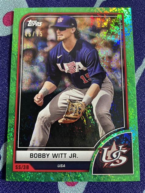 Yahoo オークション 75枚限定 Bobby Witt Jr2023 Topps WBC ボビー